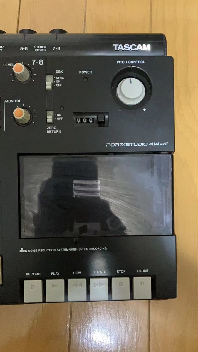 再生確認済TASCAM PORTASTUDIO 414 カセットMTR TASCAM PORTASTUDIO 414 MTR カセットテープ 再生確認済TASCAM