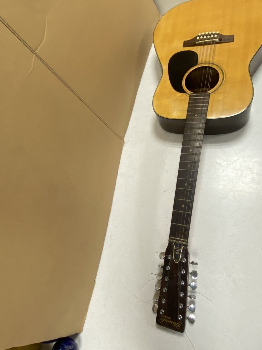 K1 Yamaki Deluxe FOLK No.215 12弦 フォークギター 1973年 ヤマキ 