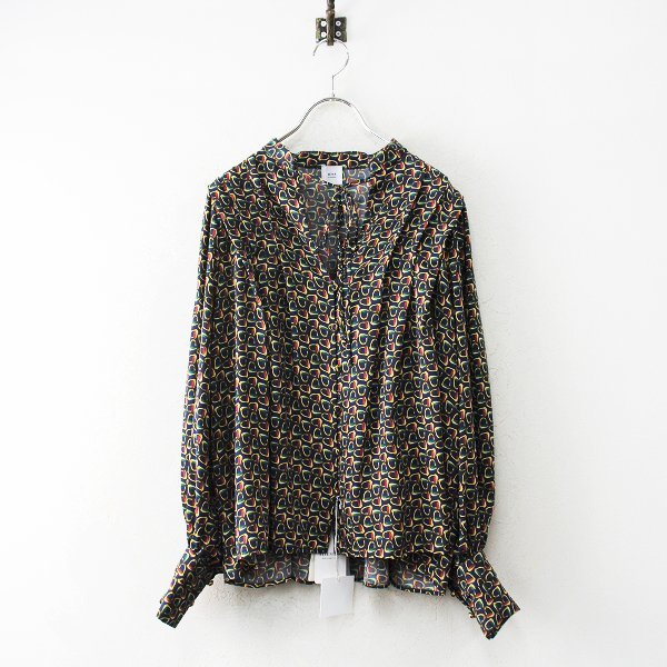 お得，新品 2021AW IENA LA BOUCLE イエナ リングプリントブラウス F/ネイビー トップス 2400013123921(長袖シャツ)｜売買されたオークション情報、yahooの商品情報をアーカイブ公開 - オークファン トップス