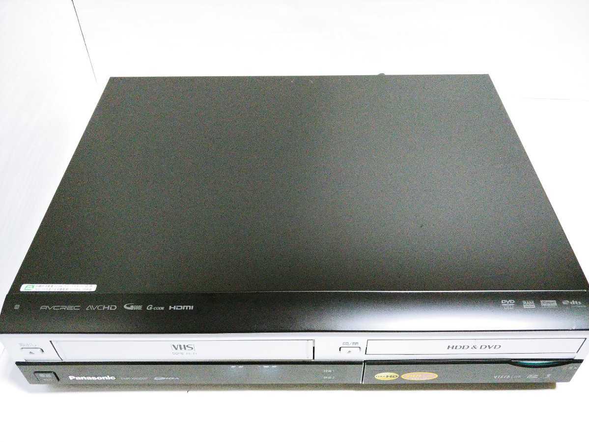 パナソニックDMR-XW200V☆メンテナンス済☆VHS一体型HDD&DVDレコーダー