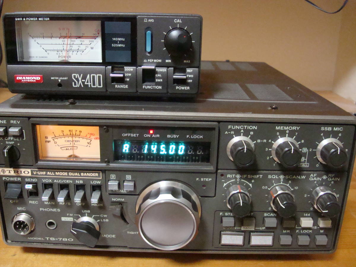 TS-780 TRIO ジャンク ALL MODE - トリオ メルカリ 無線機