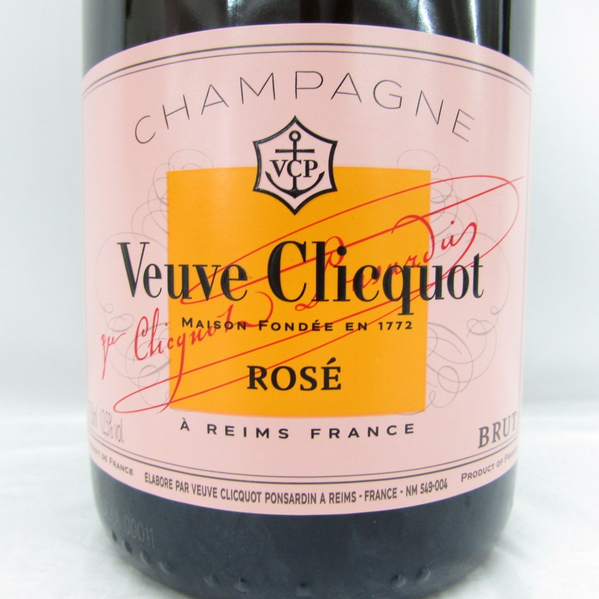 未開栓 Veuve Clicquot ロゼシャンパン 750ml ヴーヴクリコ ローズ