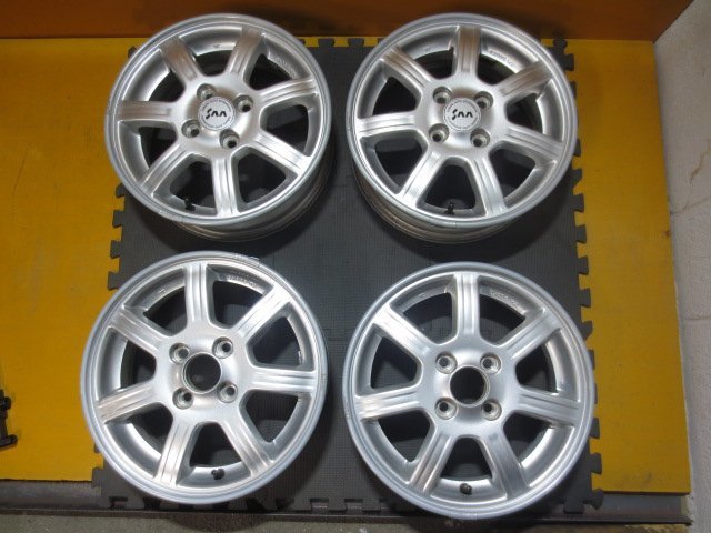 ☆スピスタ☆ホイール スバル純正 SAA R2 ステラ 14インチ 4.5J +45