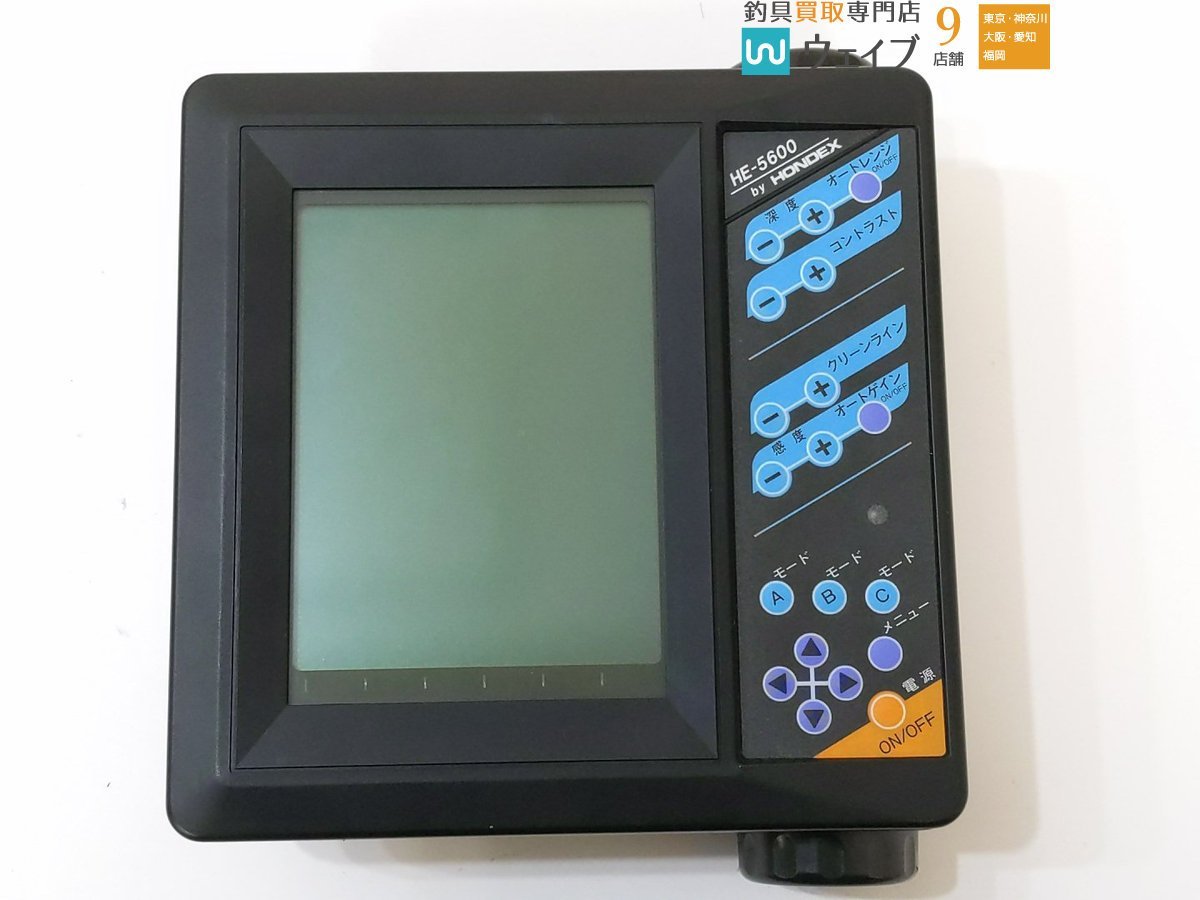 HONDEX ホンデックス HE-5600 振動子 水温計 付属