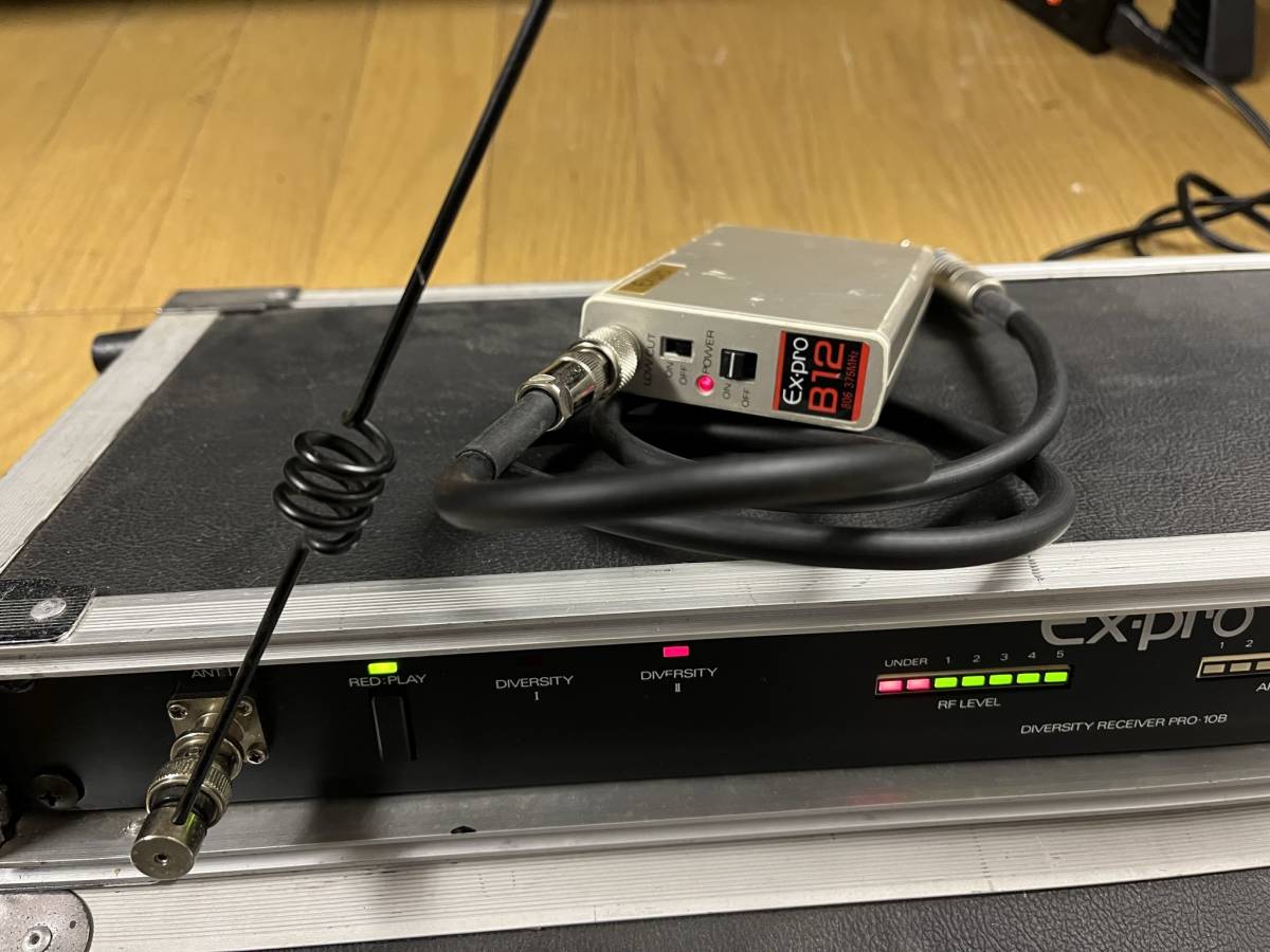 ⁄ PRO-10B⁄VX-80 □EX-PRO□ギター・ベース用ワイヤレスシステム□PRO 