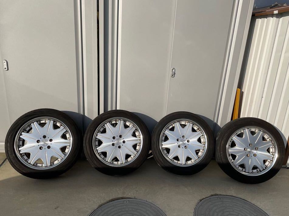 18インチ 8J 225 50 WORK ワークD3S Varianza ヴァリアンツァVARIANZA 