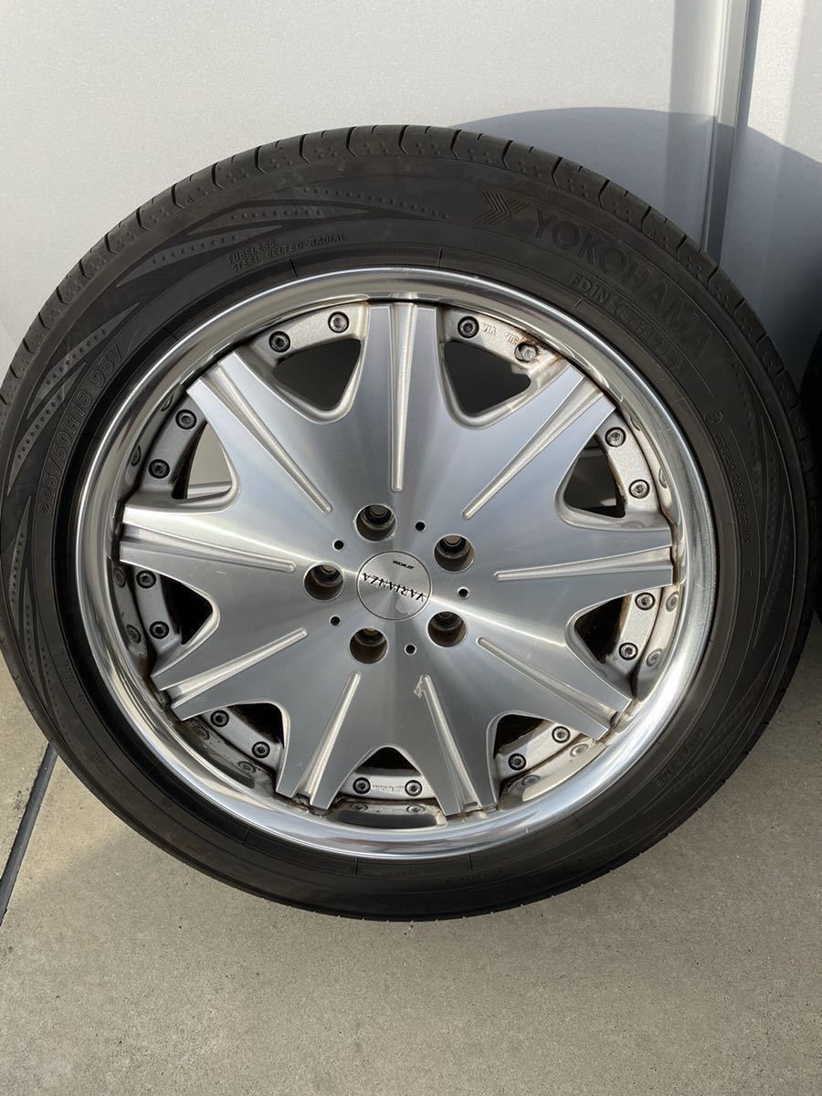 18インチ 8J 225 50 WORK ワークD3S Varianza ヴァリアンツァVARIANZA 