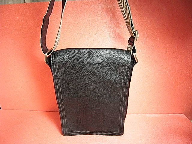 CELINE セリーヌ マカダム柄 PVC×レザー ショルダーバッグ ポシェット