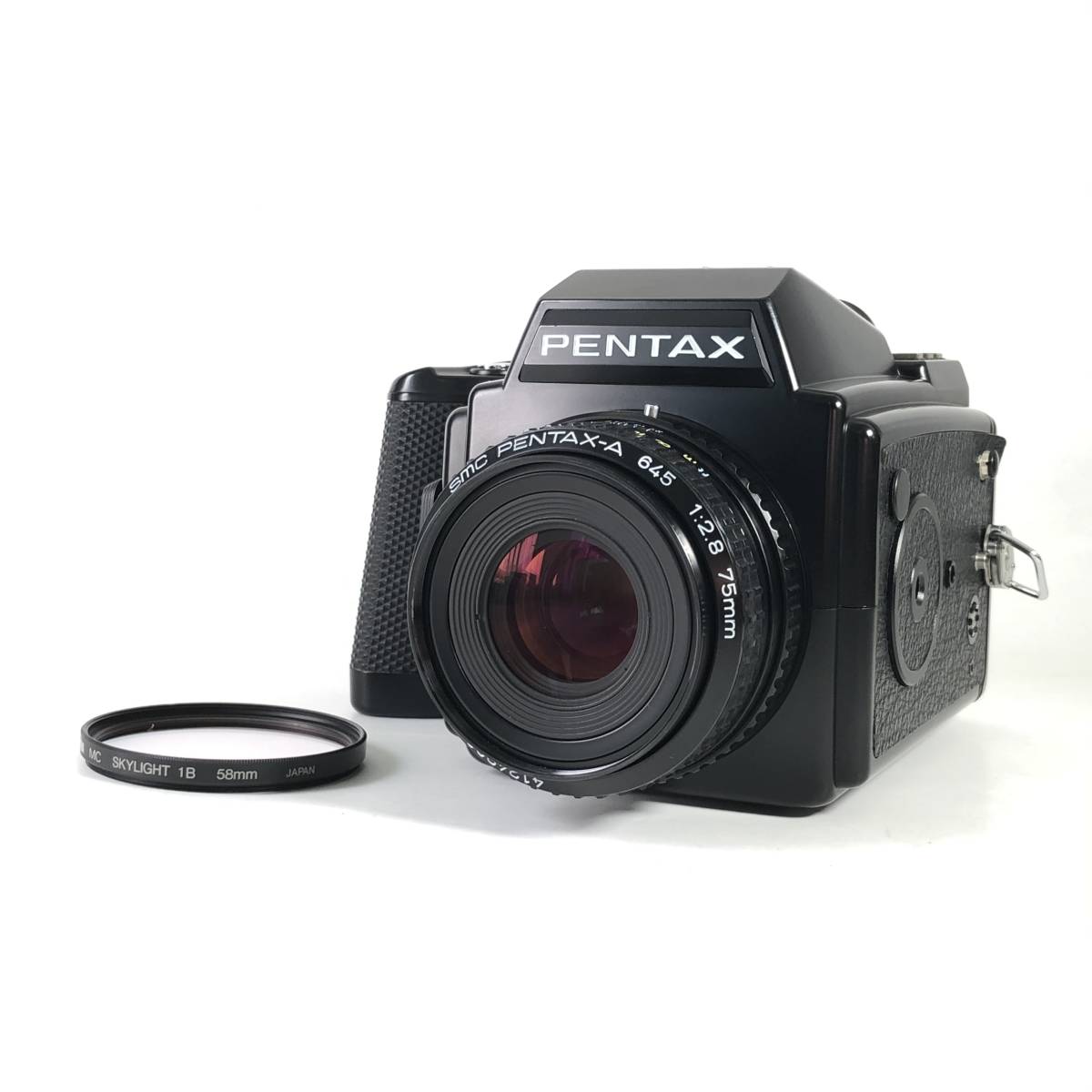 smc PENTAX-A 645 75mm F2.8 ペンタックス 中判 1スタ PENTAX 645 + smc PENTAX-A 645 75mm F2.8 ペンタックス 中判 カメラ