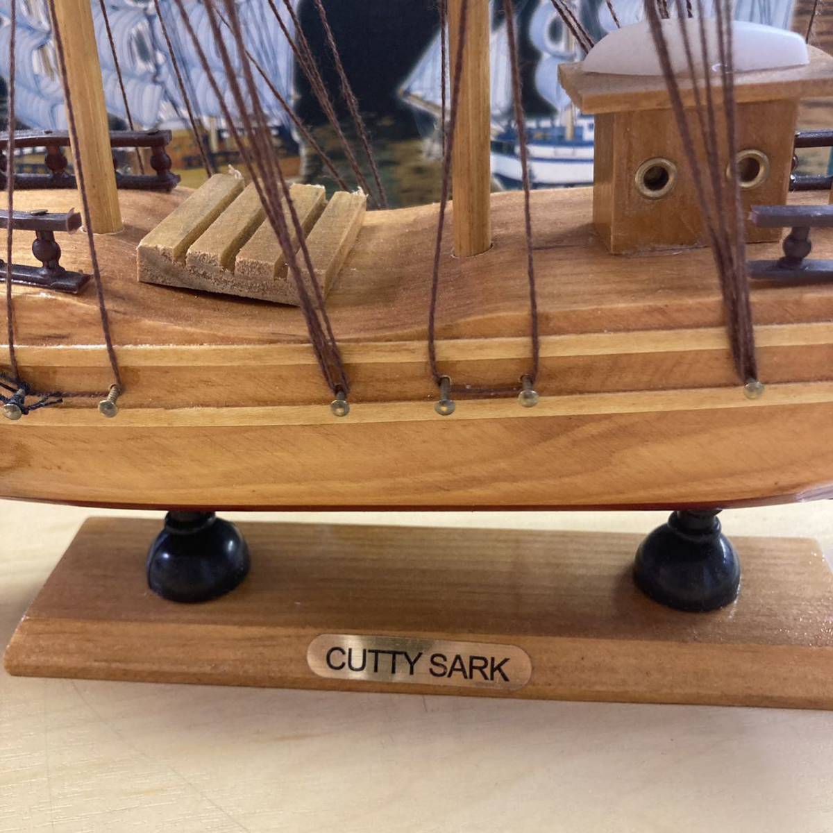 中古】Shunfan 帆船模型 木製 wooden ships/D CUTTY SARK アンティーク 