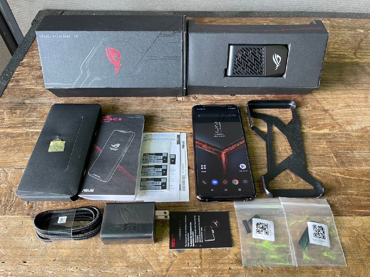Phone ROG ASUS II ブラックグレア [ZS660KL-BK512R12 superiority The 
