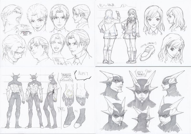 ◇ZETMAN ゼットマン 設定資料 桂正和(原画、設定資料集)｜売買された