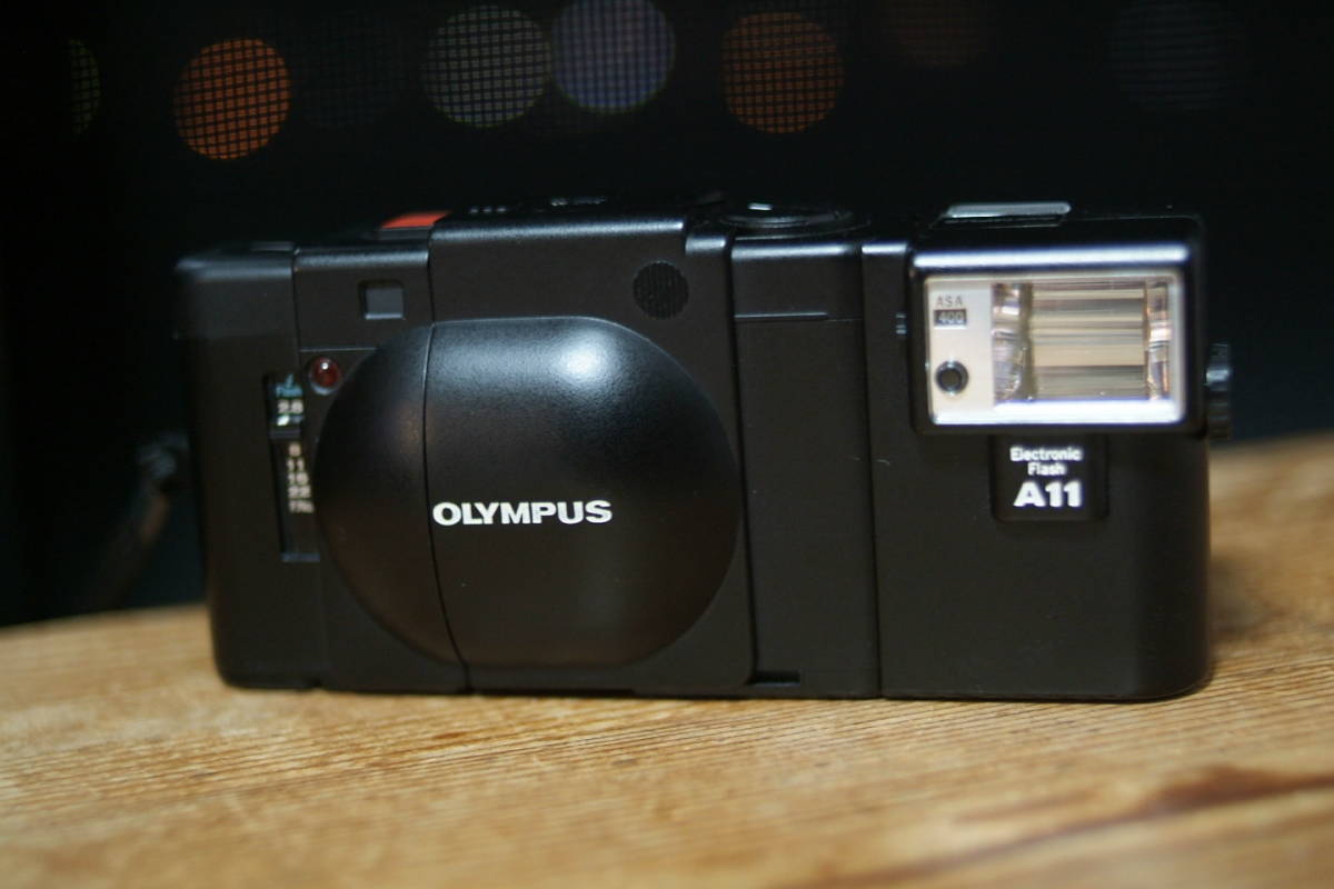 18-1】OLYMPUS オリンパス XA A11 Electric Flash F-ZUIKO 35mm F2.8
