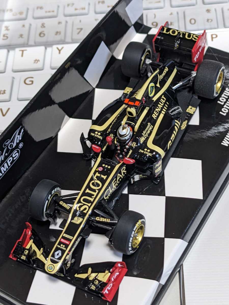 1/43 ロータス ルノー E20 K.ライコネン アブダビGP 2012 ウィナー