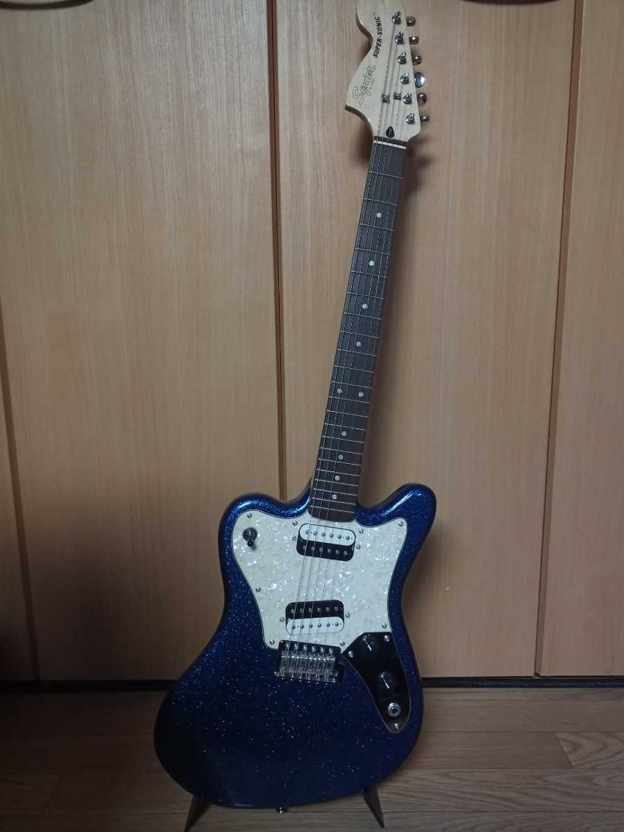 送料無料 Squier Super Sonic スクワイヤー スーパーソニック