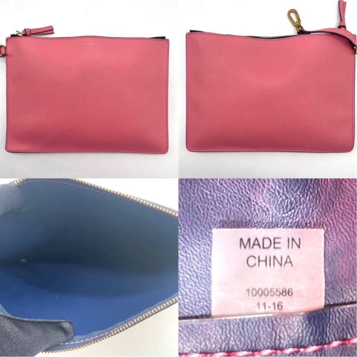 1円《美品・ブロック T》TORY BURCH トリーバーチ トートバッグ 
