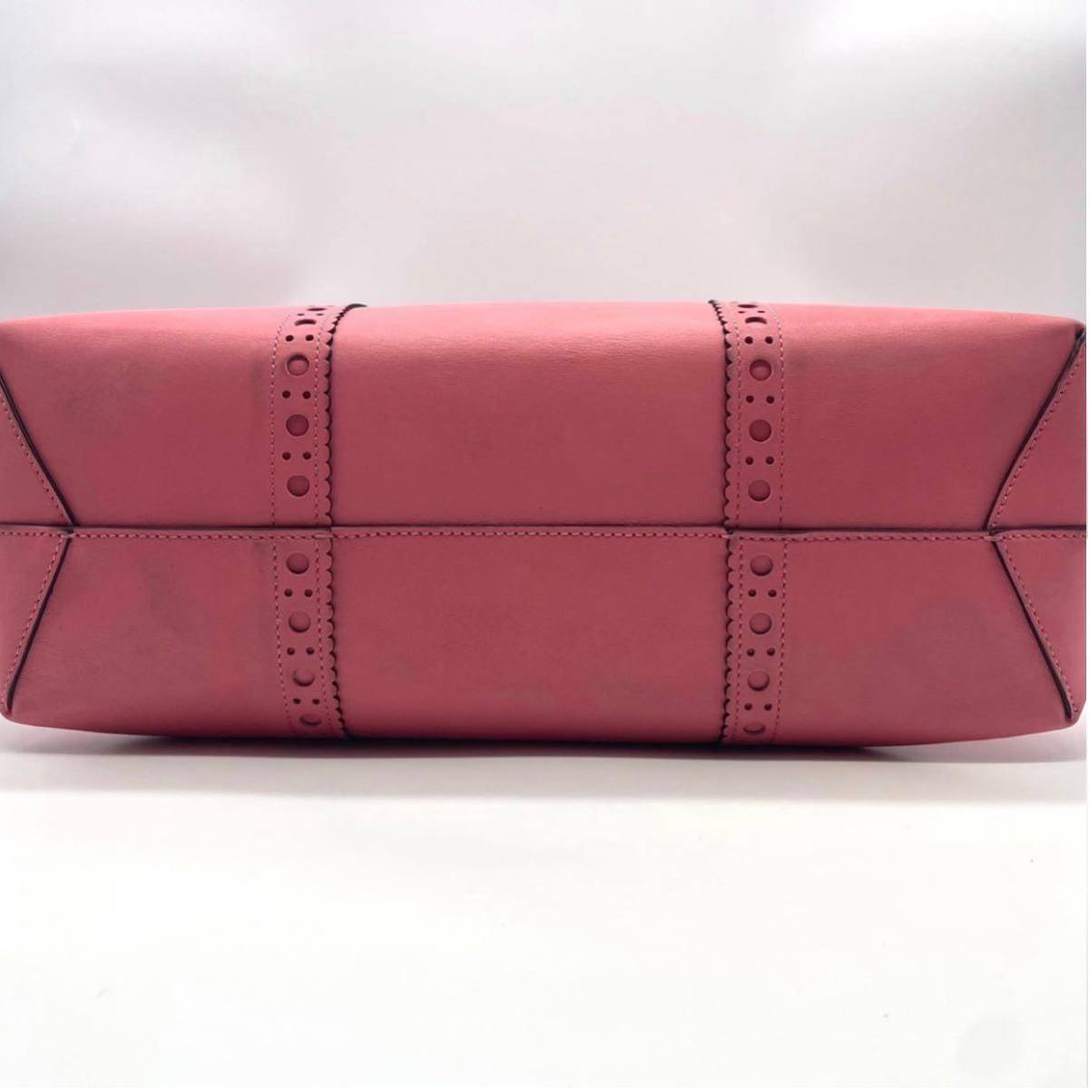 1円《美品・ブロック T》TORY BURCH トリーバーチ トートバッグ 