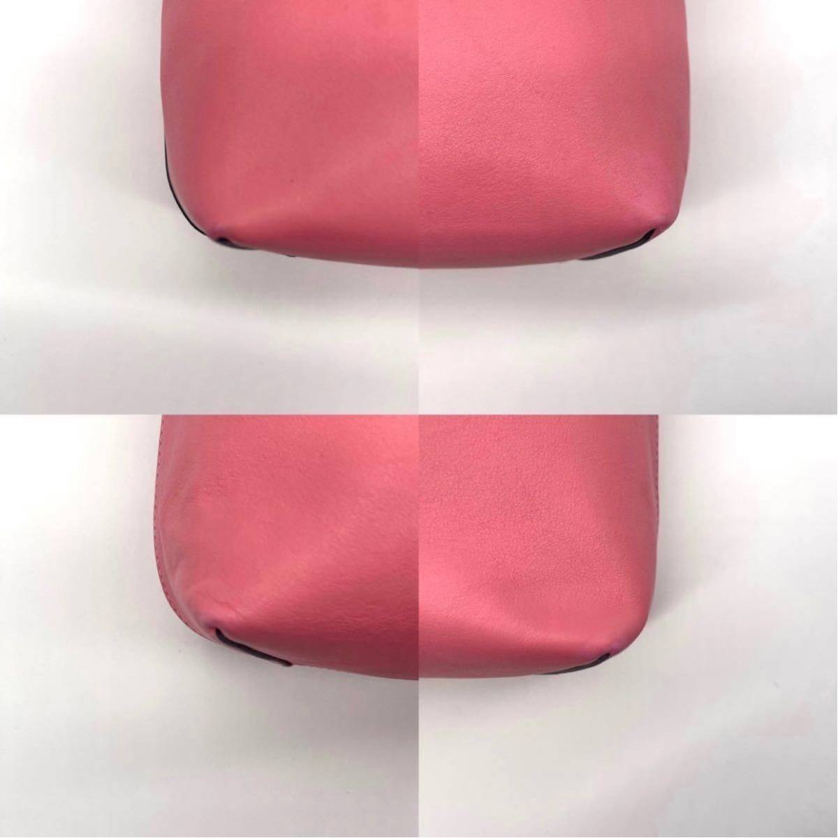 1円《美品・ブロック T》TORY BURCH トリーバーチ トートバッグ 
