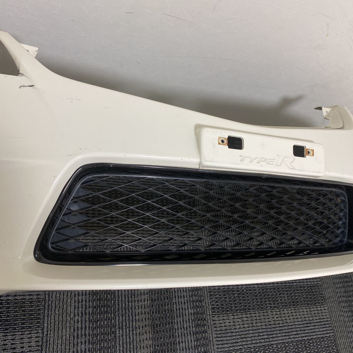 中古 HONDA ホンダ FD2 シビック タイプR TYPE R K20A フロント バンパー ロアグリル 白 ホワイト シビック タイプR ホンダ の中古車詳細 2.0 (