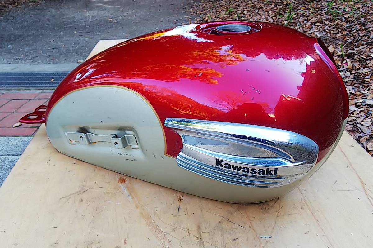 大阪市交通局ハンドルセット カワサキ w650 純正タンク 室内保管 カワサキ w650