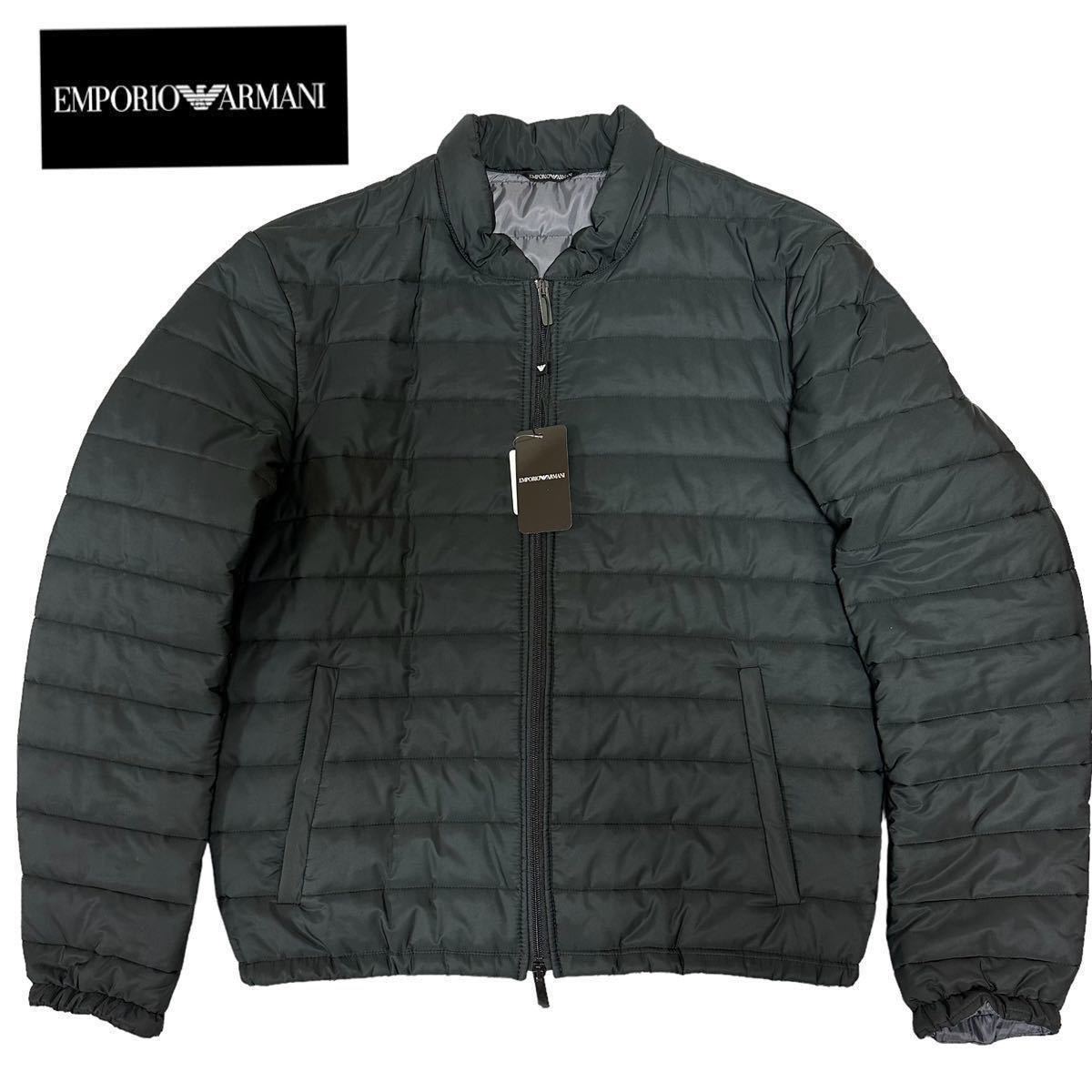 【1円スタート】 EMPORIO ARMANI エンポリオアルマーニ ダウン ジャケット 新品 未使用 タグ付き シンプル ミニマリスト スタイリッシュ 