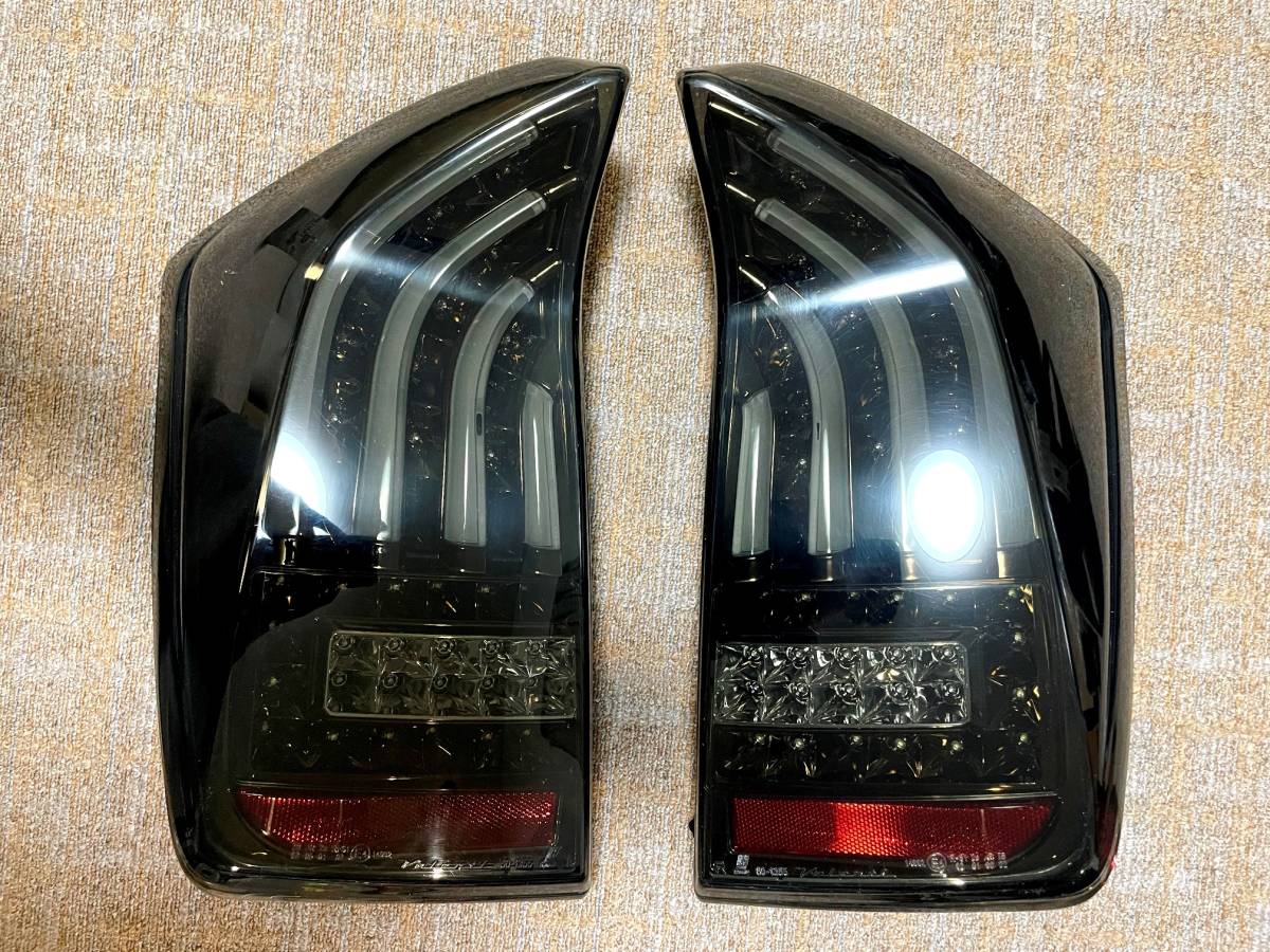プリウス30 ヴァレンティLED スモークテールランプ左右セット