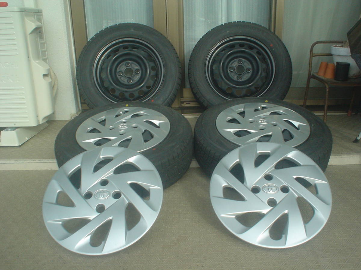 イボあり 175/65R15 トヨタ アクア スタッドレスホイールセット