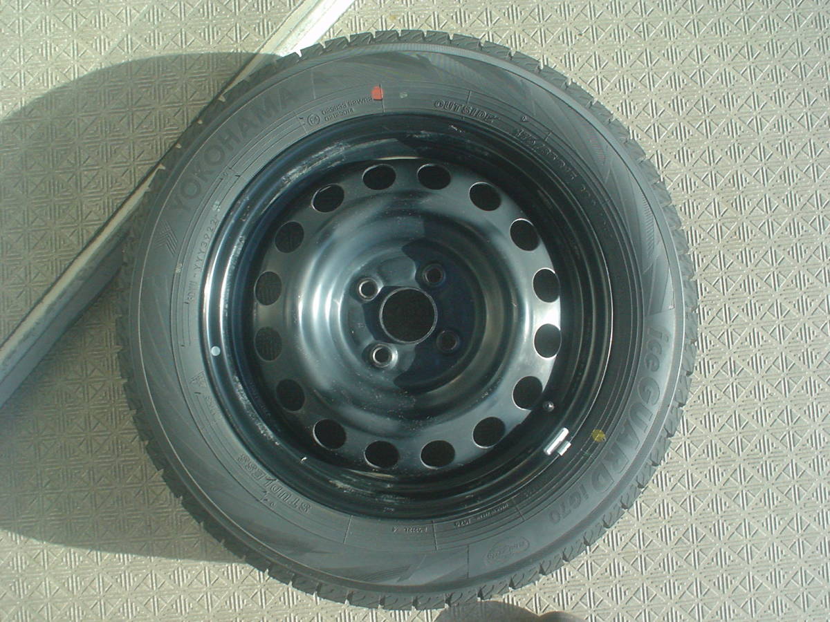 イボあり 175/65R15 トヨタ アクア スタッドレスホイールセット