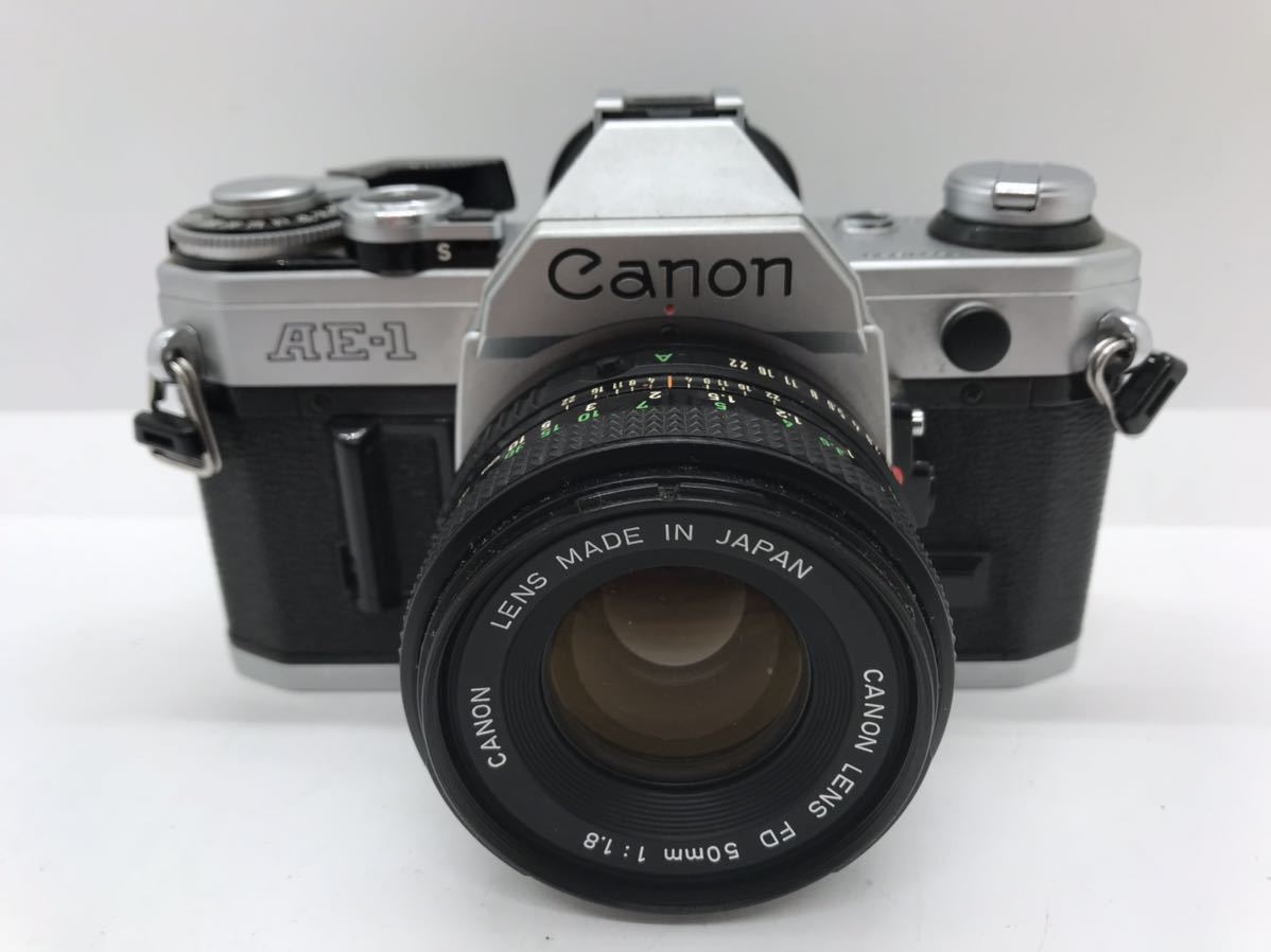 a◇ Canon キャノン AE-1 2691850 CANON LENS FD 50mm 1:1.8 フィルムカメラ 中古品