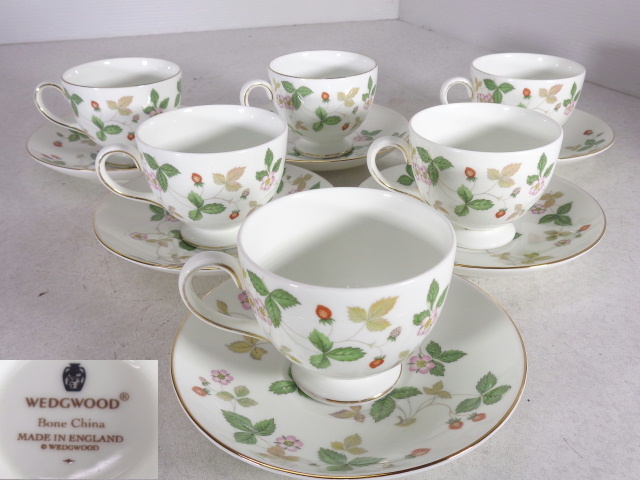 □□WEDGWOOD ウエッジウッド ワイルドストロベリー WILD STRAWBERRY