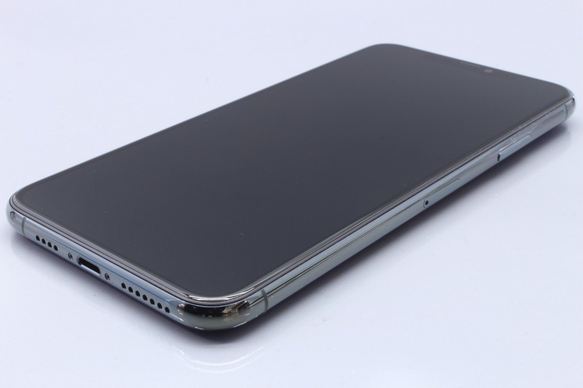 Apple iPhone11 Pro Max 64GB Midnight Green A2218 NWHH2J/A バッテリ100%■SIMフリー(ロック解除済)★Joshin2600【1円開始・送料無料】 iPhone 0 Pro Locked AT&amp;T GSM)