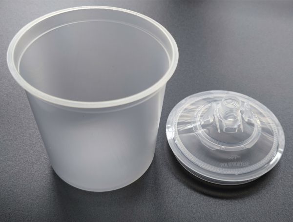 送料無料 3M PPS ペイントプロパックシステム 対応品 600ml 200ミクロン 交換用リッド＆ライナー　50セット PH600