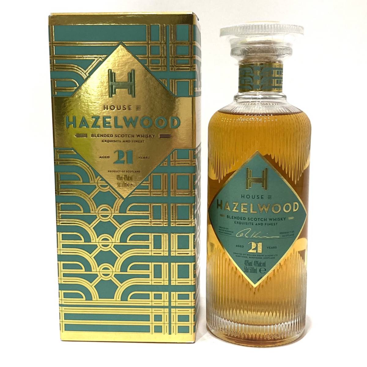 2026新款 1000円スタート HAZELWOOD ヘーゼルウッド21年 ブレンデッド スコッチウイスキー 500ml 40％ HKDNPシール 箱付き 未開栓 .r216-32(スコッチ)｜売買されたオークション情報、yahooの商品情報をアーカイブ スコッチ