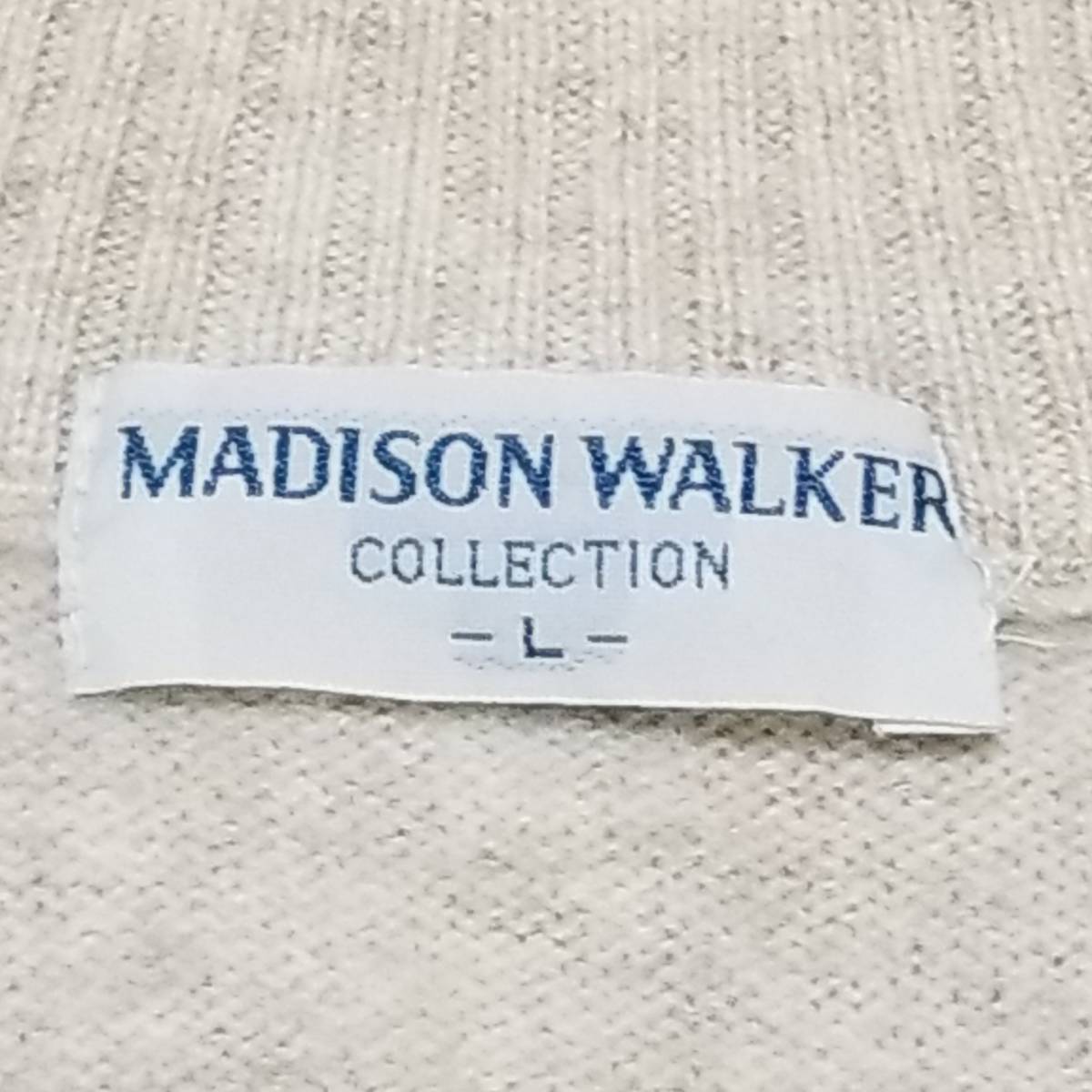 カシミヤ100%/美品】◎ MADISON WALKER マディソンウォーカー/ 長袖 