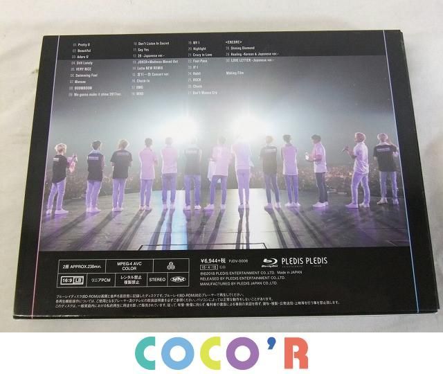 同梱可】中古品 韓流 SEVENTEEN 2017 1ST WORLD TOUR DIAMOND EDGE Blu