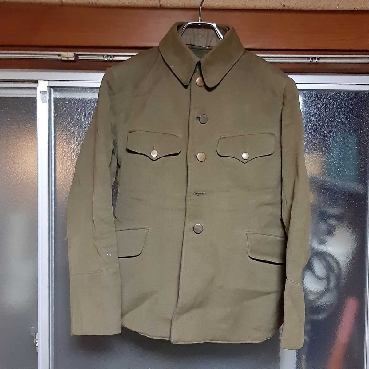 日本軍 旧日本軍 日本陸軍 軍服 制服 三式 厚手 ジャケット 当時もの 実物