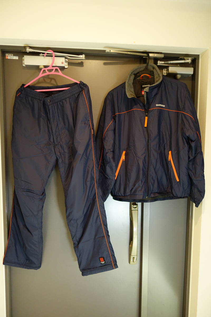 セール，100%新品 シマノ MD-041G ライトウェイトサーマルスーツ ネイビー LL(フィッシングスーツ)｜売買されたオークション情報、yahooの商品情報をアーカイブ公開 - オークファン フィッシングスーツ