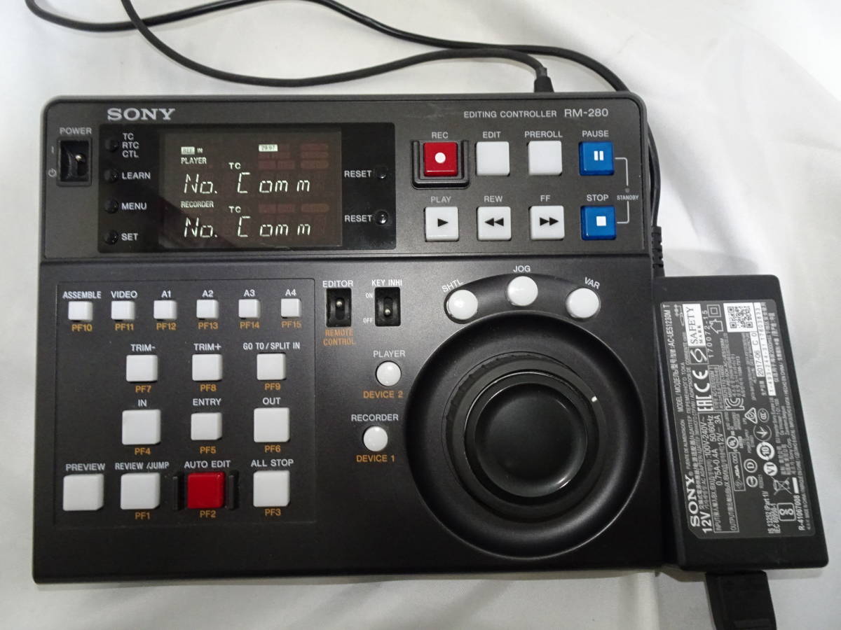 RM-280 エディティングコントローラー SONY | Sony Controller ソニー