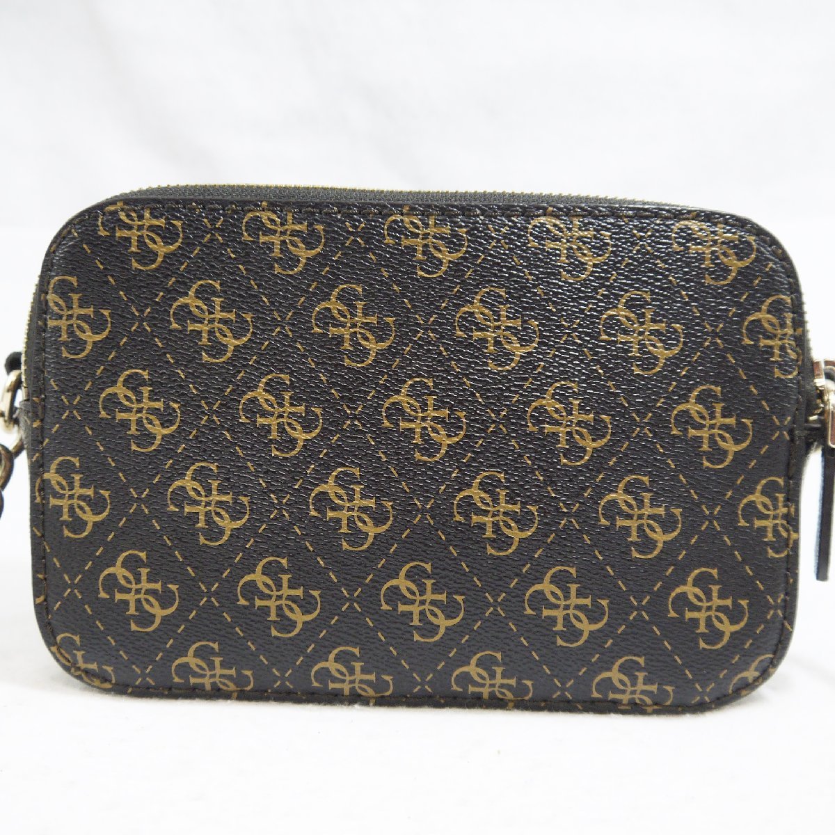 USED品・保管品 GUESS ゲス QB787914 チェーンショルダーバッグ 総柄 