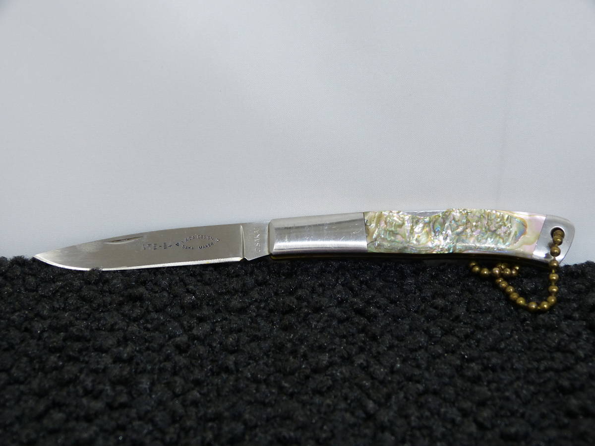 ○G-SAKAI サカイ Y.AIDA DESIGN フォールディングナイフ ATS-34 
