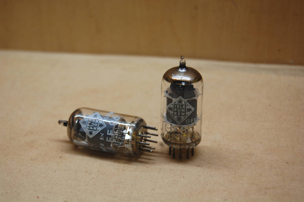 真空管 TELEFUNKEN EF86 ＜＞ near mint pair (2pcs.) EF86 真空管