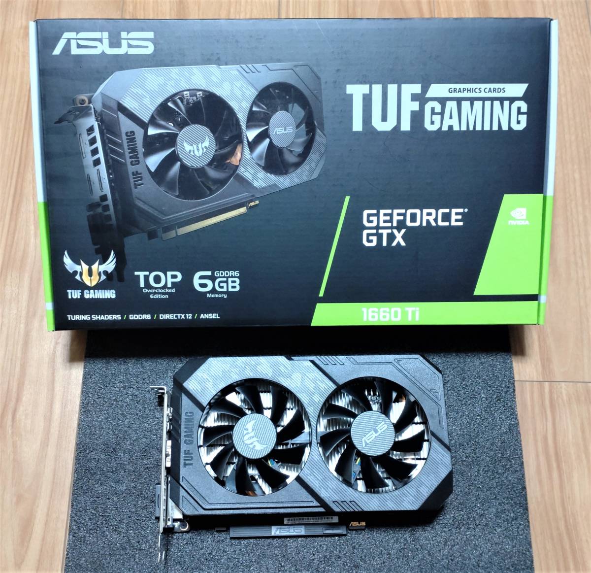 ASUS GeForce GTX 1660Ti 6G ゲームにおすすめ Amazon | ASUS NVIDIA