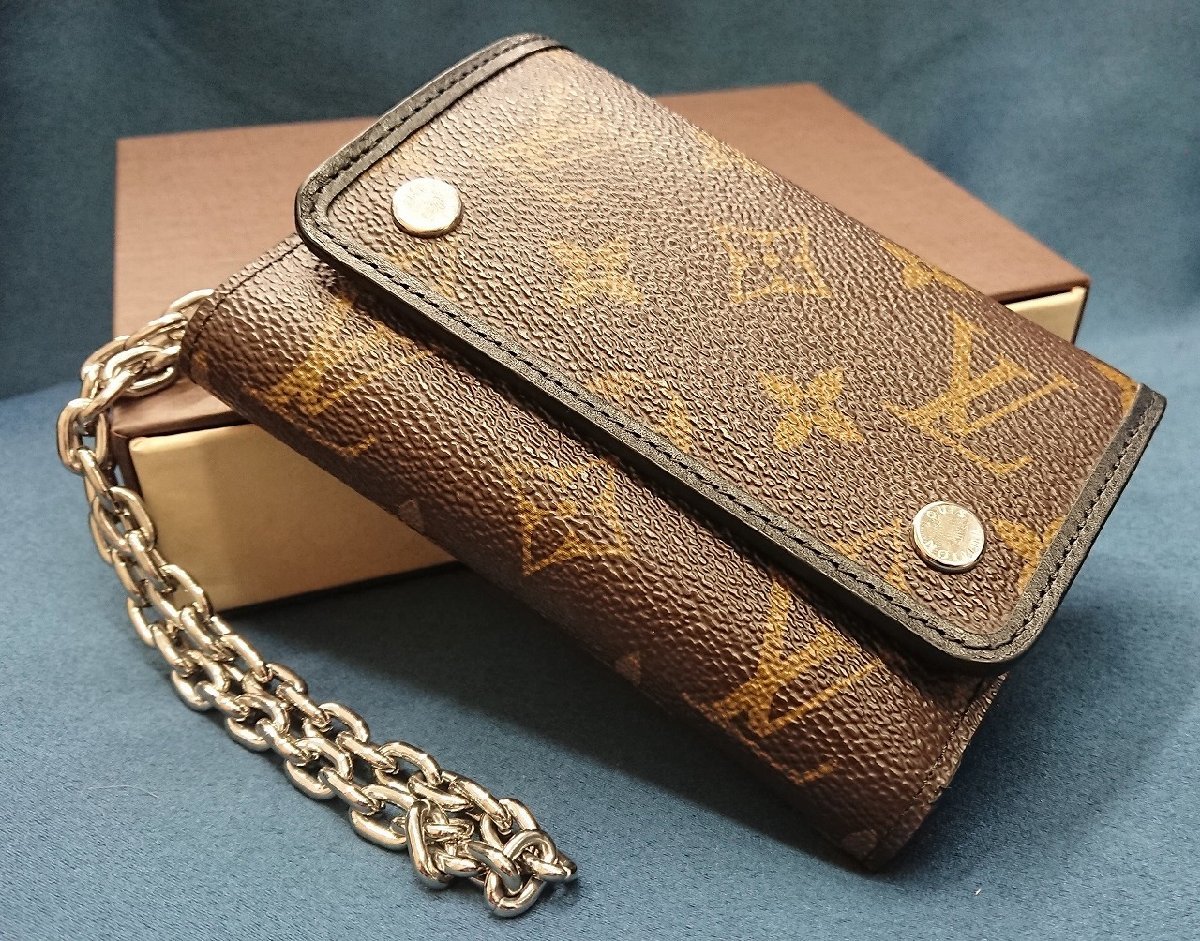 綺麗【LOUIS VUITTON ルイヴィトン モノグラムマカサー ポルトフォイユ