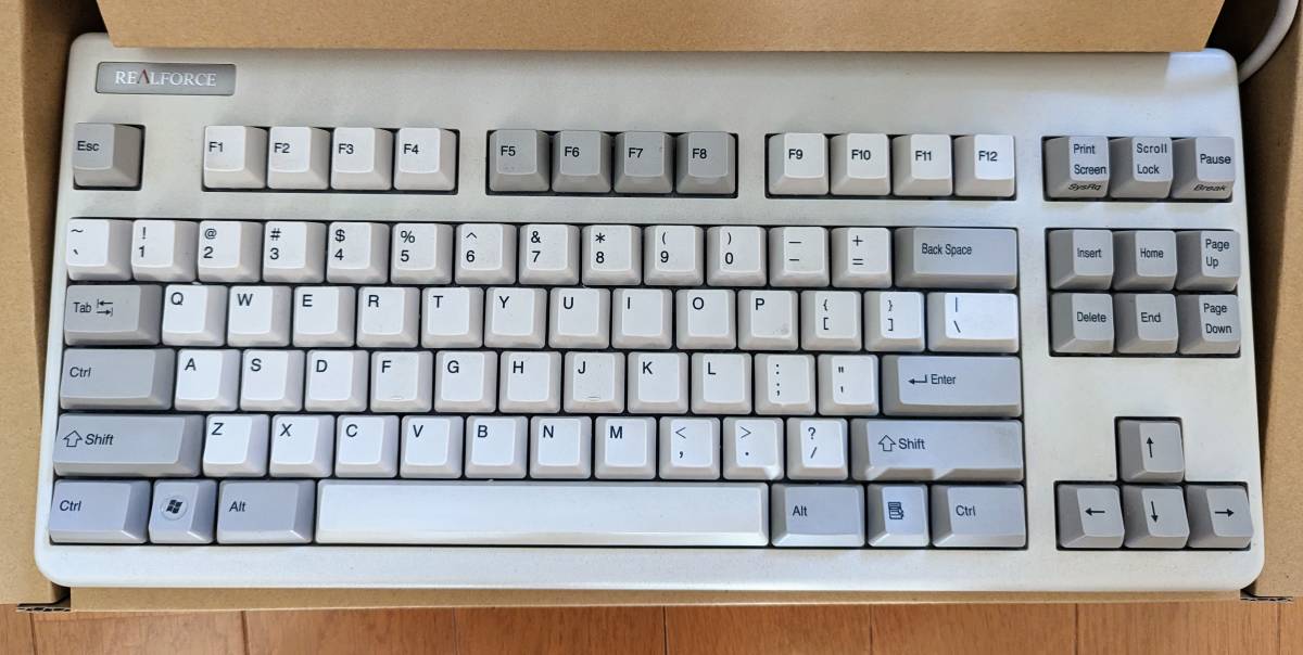 東プレ リアルフォース 86U SE0500 キーボード 英語配列｜スマホ 