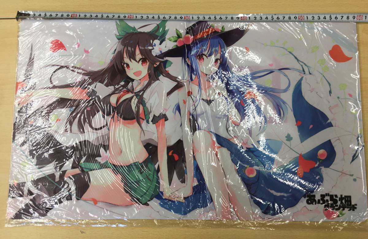HD799) 未開封 東方Project プレイマット 霊烏路空＆比那名居天子(真島