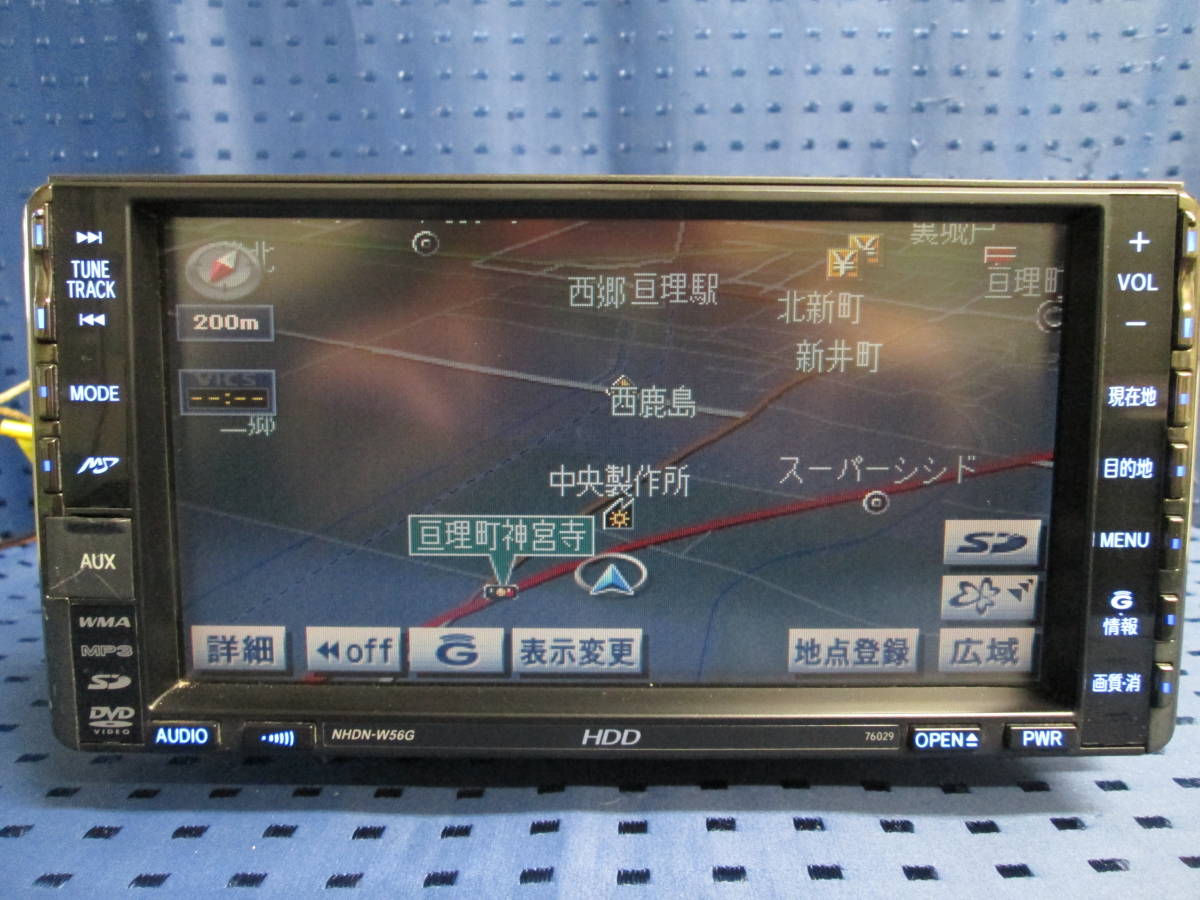 F78) トヨタ純正 HDDナビ NHDN-W56G(トヨタ、ダイハツ)｜売買された