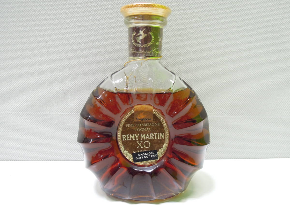 飲料・酒 未開封 REMY MARTIN XO SPECIAL コニャック旧ボトル 証明書