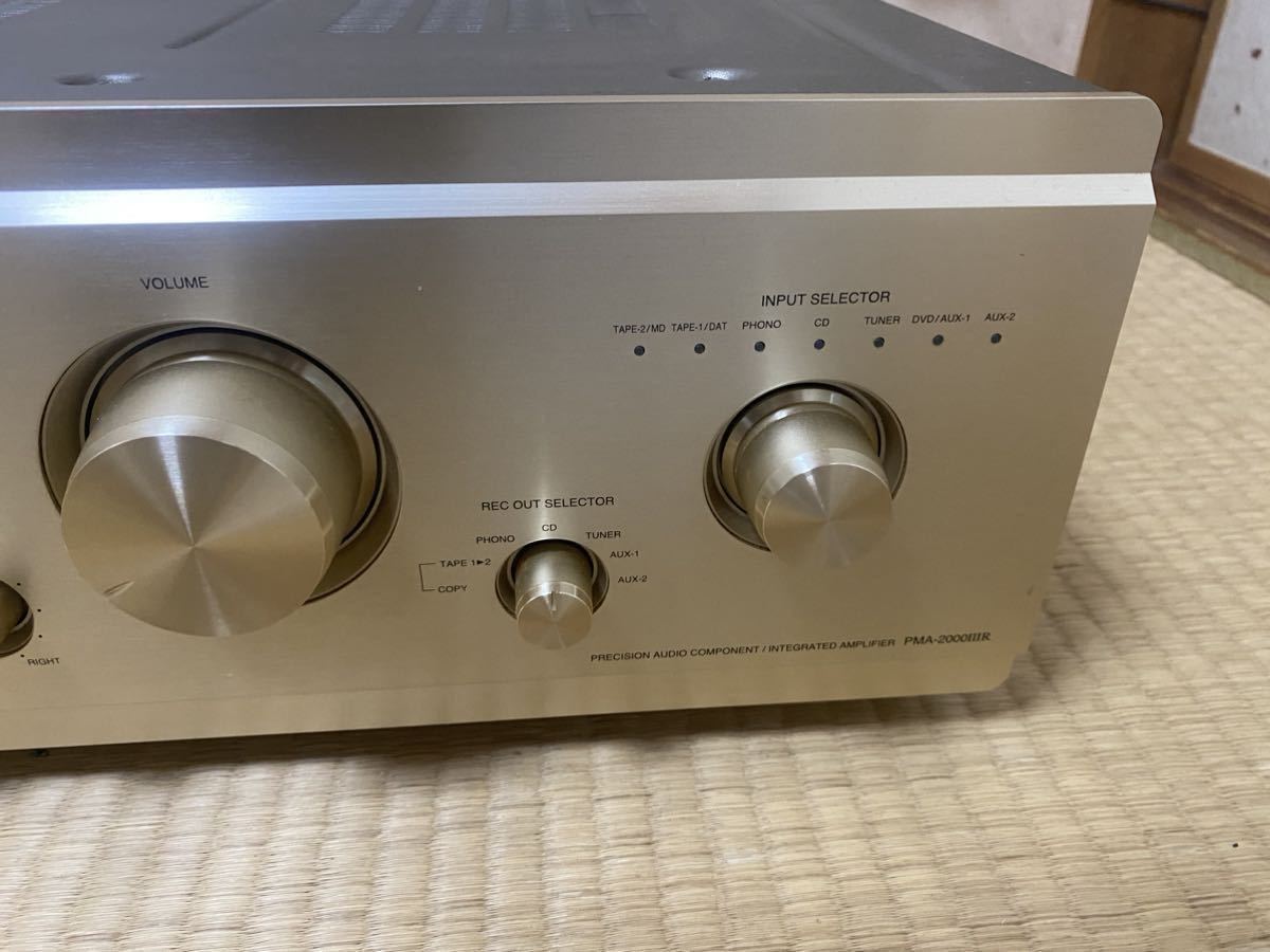 デノン DENON PMA-2000 ⅢR 取扱説明書付き 現状動作確認 プリメイン