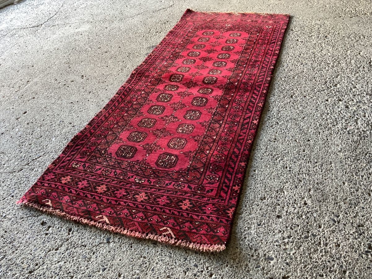 【数量限定，100%新品】 むちっと肉厚 185&times;77cm アフガニスタン ドラタバード産 絨毯 ラグ アンティーク家具 トライバル カーペット 02ANMRM221218004E(ラグ一般)｜売買されたオークション情報、yahooの商品情報をアー ラグ一般