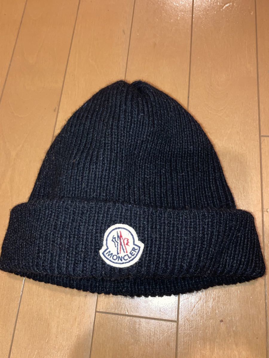 MONCLER ニット帽 モンクレール ニットキャップ | ビーニー ニット メンズ レディース MONCLER&frasl;モンクレール_レディース通販 ニットキャップ送料無料 M1131 ウール ブランド BERRETTO ファー付き